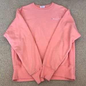 CUTE CORAL PINK CHAMPION SWEATSHIRT 🧡💖